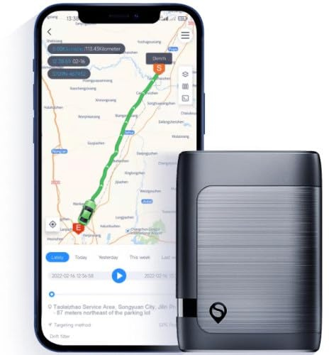 SentinelPro W15 - Localizador GPS profesional para coche y moto, fabricado en Italia – Antirrobo por satélite sin tarjeta SIM incluida 12 meses – Tracker magnético de larga duración impermeable