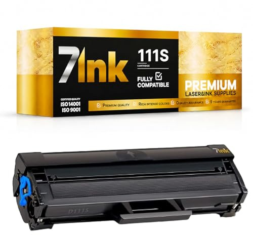7ink Toner kompatibel med Samsung MLT-D111S Xpress M2070 – 1-pack | Passar även M2020W M2021W M2022W M2026W M2070W M2070F M2070FW M2078W. Svart, nytt chip.