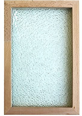 WKXCTS vassoi Vassoio Acqua Ripple Dessert e Piastre di Pane con tavola di stoviglie del Bordo in Legno Vassoio for la Decorazione Domestica Vassoi da caffè Piattino Piattino (Color : As Photo)