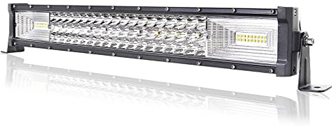 Willpower Led Lichtleiste Balken 12V 24V 22 270W für Auto Offroad KFZ | Lightbar Arbeitsscheinwerfer Scheinwerfer, 6000K Weiß, IP67 Wasserdicht, Beleuchtung für Traktor ATV Boot Quad Fahrzeuge