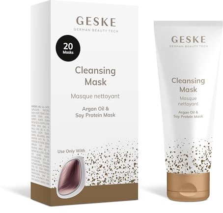 GESKE Cleansing Mask | Reinigende Pflegemaske für Damen und Herren | Vegane | tierversuchsfreie Gesichtsmaske, ideal für die GESKE Sonic Warm und Cool Mask