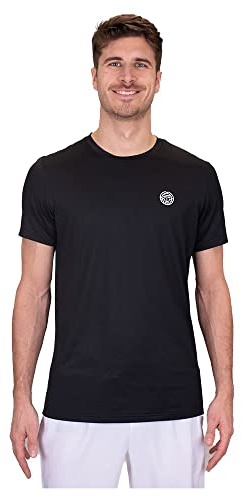 BIDI BADU Herren Crew Tee - Black, Größe:M