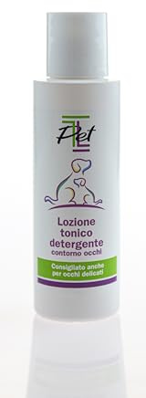 TL PET | Lozione Pulizia Contorno Occhi | Detergente per la Pulizia Quotidiana del Contorno Occhi, a Base di ingredienti Naturali, per Cane e Gatto