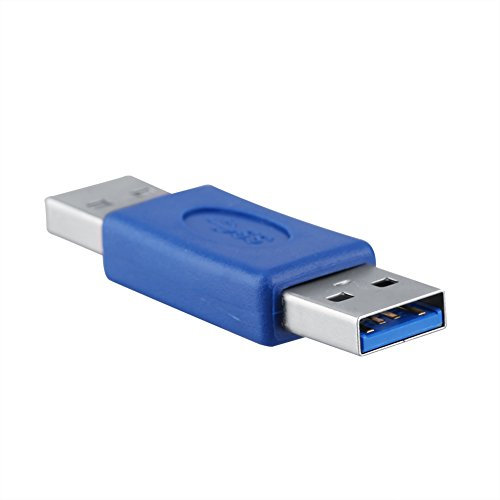 Yctze Pro USB 3.0 Typ A Stecker-auf-Stecker-Kupplungsadapter Gender Changer-Anschluss für Hochgeschwindigkeits-Datenübertragung