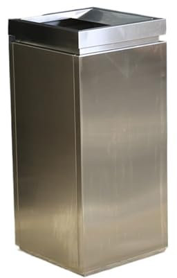 Cenicero Exterior Cubo de basura for exterior, columna de ceniza de acero inoxidable, Cubo de ceniza Vertical, cubo de basura comercial for patio comunitario y calle Cajas de Ceniza ( Color : C )