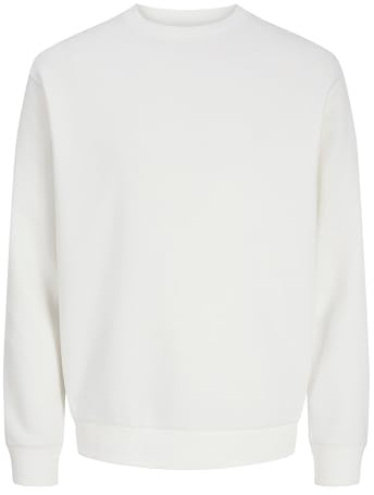 JACK & JONES Jjebradley Sweat Crew Noos Homme Maillot de survêtement, Cloud Dancer, M