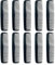 10 peines para hombre, peines para mujer, peines para el pelo, peines de bolsillo, peines de peluquería para hombre, multipack de peines, peines de plástico