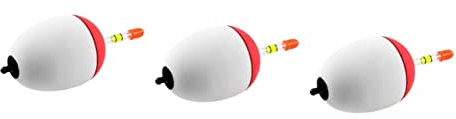 Mipcase 3pcs Bobbers for Fishing Buoy Floats Assortment Light Stick Floats for Angling Sea Lake Fishing