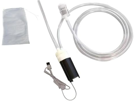 KESOTO Weinpumpen Set für Die Hausbrauerei mit USB Siphonrohr, 2M Silikonschlauch