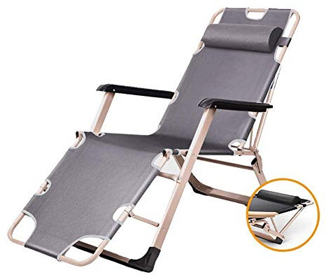 Klappbare Sonnenliege für den Außenbereich, tragbar, Schaukelliege für Terrasse, Deck, unterstützt 200 kg