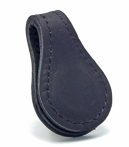 One Shop - Pinza para billetes de hombre de piel sintética con clip para billetes de mujer, imán de billetes magnéticos, clip para billetes, monederos, accesorios carteras, Negro , 6 cm, Clásico