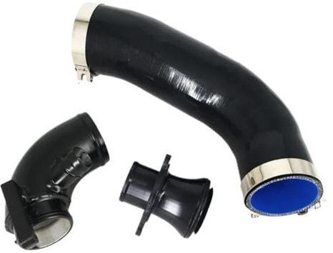 KMAGE Manguera Turbo Intercooler Manguera Admisión Silicona Tubo Entrada Turbo Codo Silenciador Eliminación para S&Koda para Octavia MK3 para VRS 5E Ea888 3.ª Generación Motores(K8-274-3pcs)
