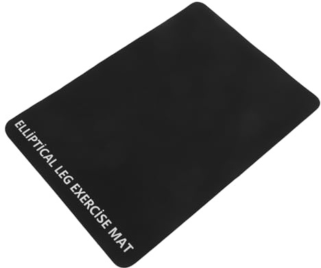 WHAMVOX Anti-vibration Treadmill Mat for Home Gym Noise and Shock Absorbing Floor Pad Non-slip PU Exercise Mat Fit for All Treadmill Models Black Vibration Control Pad