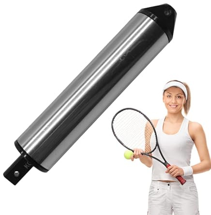 Calibrador de tensión de cuerdas de raquetas deportivas | Calibrador de tensión de asistencia de cuerdas de raqueta - Medición de la cuerda de la raqueta para la práctica de tenis, bádminton, squash y