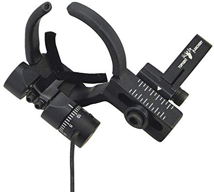 SHARROW Drop Away Pfeilauflage für Compoundbogen Rechte Hand Bogenschießen Jagd Zubehör (Schwarz)
