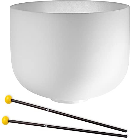 Meinl Sonic Energy CSB12C Crystal Singing Bowl klangskål + keepdrum klubba