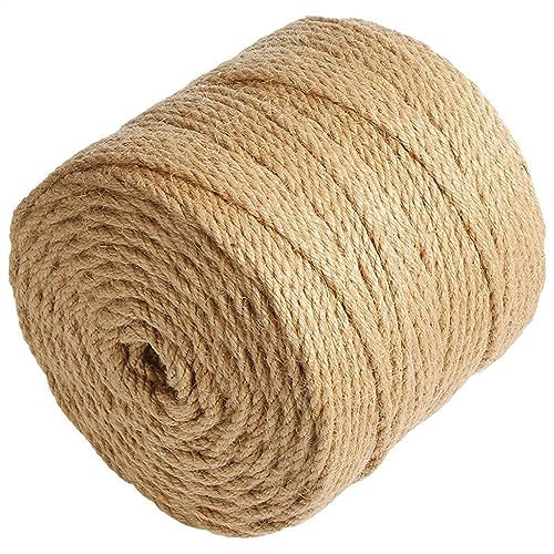 1mm-10mm Natürliche Jute Seil String Band Handwerk DIY Vintage Jute Schnur Schnur Faden Nähen Party Hochzeit Weihnachten Home Decortion (Color : Jute 2mm 30Meters)