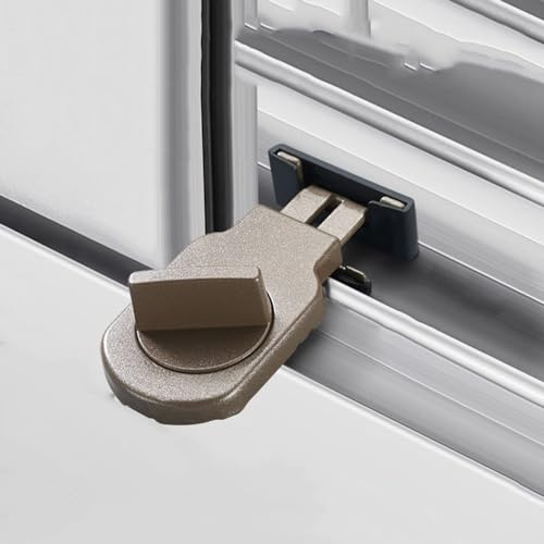 Door and Window Limiter Locks，Window Lock，Adjustable Sliding Window Security Lock for Horizontal Sliding Window Child Locks for Door, Window Slide Locks with Rubber Covered for Lock Sliding Windows