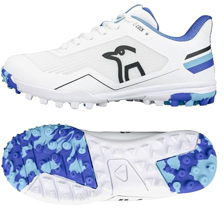 Kookaburra KC 5.0 Chaussure de Cricket avec Semelle en Caoutchouc Bleu/Ciel Junior 46