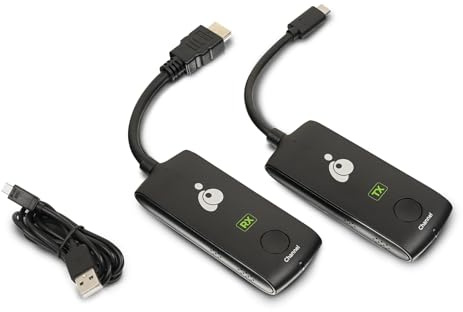 IOGEAR 4K USB-C to HDMI Video Wireless Transmitter and Receiver KIT