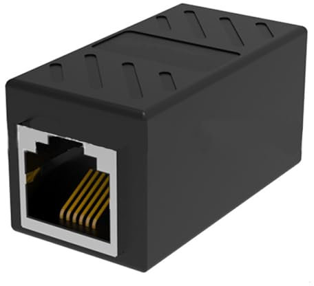 ULIJTH RJ11 Accoppiatore Linea Telefonica Connettore Cavo Telefonico Adattatore RJ11 6P6C 6P4C 6P2C Femmina A Femmina Per Telefono E Fax