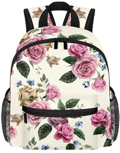 Süßer Kleinkind-Rucksack – moderne Kindertasche für Vorschule, Schule, Mädchen und kleine Kinder, Mehrfarbig 9, 25.4x10x30 CM/10x4x12 in