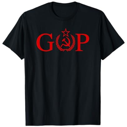 GOP - Gang of Putin Hammer und Sichel T-Shirt