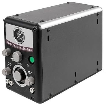 Macchina for incisione a impatto pneumatica for gioielli con filtro Pneumatico a doppia testa for la lavorazione dei metalli Strumento for bulino Incastonatura a mano in pietra Migliora l'efficienza