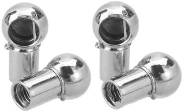 Asta Pistoncini 4 Pezzi M6 M8 Ammortizzatore A Gas Asta Terminale Raccordo Perno Sferico Connettore Giunto Valvola Molla Supporto Universale Per Bagagliaio Anteriore Pistoni Ammortizzatori(B)