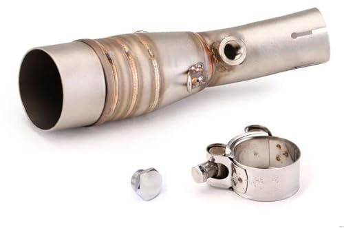 Silenziatori Tubo Tubo Di Collegamento Intermedio Marmitta Scarico Per Moto Per Yamaha XMAX X-MAX 250 300 XMAX250 X-MAX300 2017-2023, 51 Mm Moto Scarico Terminali