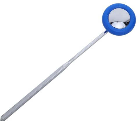 Kichvoe Martello a percussione neurologico medico - Strumento per test dei riflessi da 7,5 pollici con impugnatura per esame dei tendini - Ideale per medici e studenti Blu