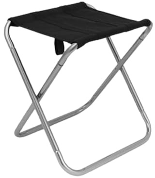 AMSLSIU Leichter Klapphocker für Garten, Grill, Outdoor Aktivitäten wie Wandern und Camping – kompakt, robust und belastbar.