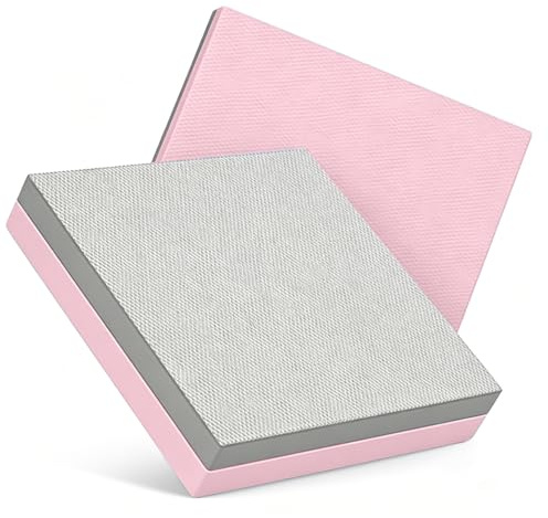 BOFITENG 2er-Sets Balance Pad 5cm Dickes Gleichgewichtskissen 40x33cm | Rutschfest Balance-Kissen Weichschaum Balancekissen Verbessertes Balancegerät für Stabilitätstraining Physiotherapie