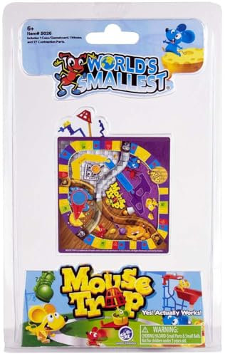 World's Smallest Mouse Trap, 1-2 players, Miniature
