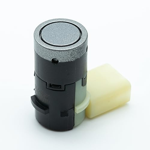 Generisch Parksensor PDC für Audi A6 C6 4F | A6 C5 | A4 B6 B7 Cabrio | A8 D3 4E | Limousine Avant Allroad Vorne Hinten 7H0919275C (Atlasgrau LY7Q)