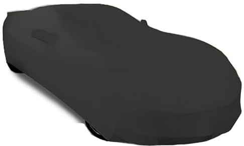 WITH001 Auto Coperture per Benz E-Class A207 Cabrio 2010 2011 2012-2016, in Velluto Protezione Super Morbidi Telo Copriauto Elastico Traspirante Antipolvere Anti-Graffio,D Black