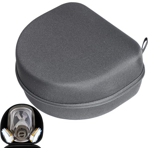 Custodia rigida protettiva da viaggio per maschera respiratore pieno facciale 3M 6700 6800 6900, custodia rigida adatta a respiratore pieno facciale serie 6000, borsa per maschera antigas, custodia pe