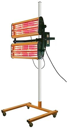 Lámpara de curado de pintura por infrarrojos Secador De Pintura Infrarrojo De Onda Corta De 2100W Con Control De Temperatura Y Temporizador, Lámpara For Hornear Pintura For Reparación De Carrocería De