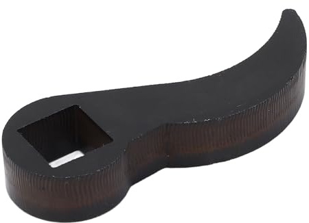 Ausla Pry Bar Adapter Head, 1/2 Inch Drive Ratchet Compatible, Black Crowbar Wrench Tool