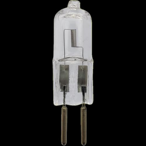 UGEFKMQ 220V 35W G6.35 Halogen Lamp 50W 24V G6.35 Halogen Light Bulb 100W GY6.35 Bi-pin Base Warm White,220V-50W,5Pc