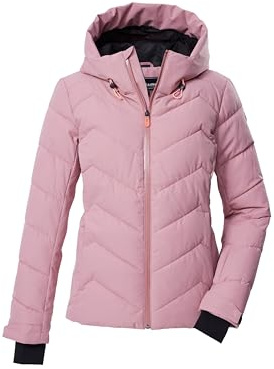 Killtec Damen Ksw 31 Wmn Ski Qltd Jckt Skijacke/Steppjacke/Funktionsjacke in Daunenoptik mit Kapuze und Schneefang