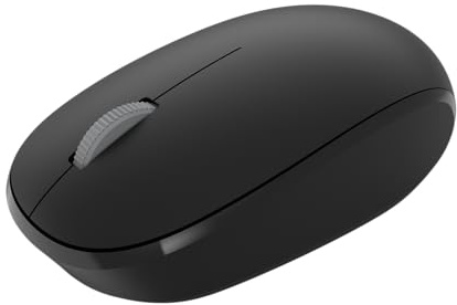 Incase Bluetooth Mouse - Designed by Microsoft - Compact, Comfortable, Right/Left Hand Use, 4-Way Scroll Wheel, Wireless Bluetooth Mouse for PC/Laptop/Desktop, Mac/Windows Computer (Black)