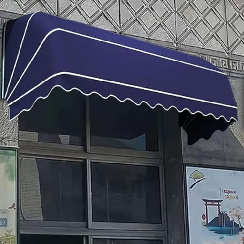 Tenda da sole a scomparsa in poliestere impermeabile per finestre e porte, patio, balcone, terrazza, bar, protezione da pioggia e neve, baldacchino esterno