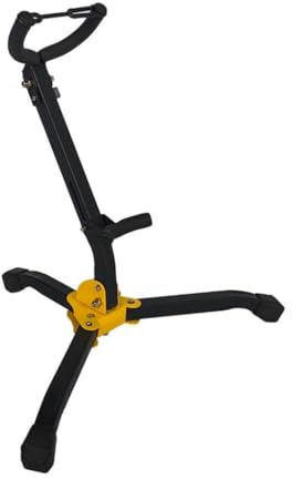 Yunhgft Folding Saxophone Tripod Stand, Light Wind Instrument Alto Sax Alto
