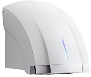 Asciugamani elettrico Asciugamani automatico a induzione Bagno Wc Ventilatore Asciugamani Sensore a parete Asciugamani ad aria Asciugamani caldo / freddo Vento 1800w ,Ultra efficiente dal punto di vis
