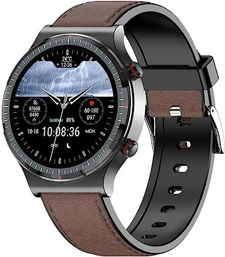 Professional Health Monitoring Smart Watch with Medical Grade ECG, Blood Pressure, Blood Oxygen, and Heart Rate Tracking for Sports and Daily Health Management