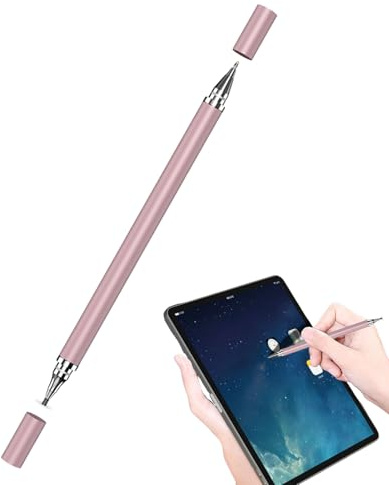 Penna touch screen – Design preciso | Doppia estremità liscia touchscreen | funzione penna a | Tablet per disegnare, prendere appunti, navigazione, lavoro digitale professionale