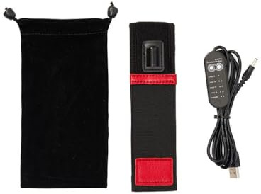 Bande chauffante réglable pour objectif d'appareil photo reflex numérique portable avec bouton de chauffage