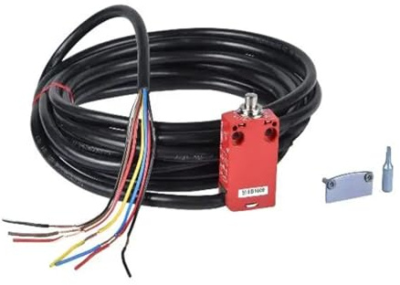 KKCZOFMJ XCSM3902L5 Limit Switch XCSM - Metal - Roller Plunger - 2 NC + 1 NO - Cable 5 m
