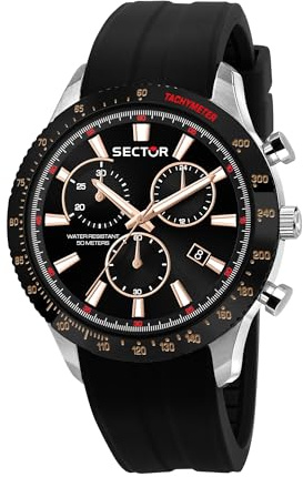 Sector No Limits 270 Orologio Uomo, Cronografo, Analogico - 45mm
